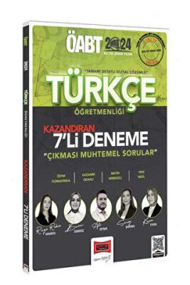 2024 ÖABT Türkçe Öğretmenliği Kazandıran 7 Deneme - 1