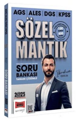 Yargı Yayınevi 2025 AGS ALES DGS KPSS Sözel Mantık Tamamı Çözümlü Soru Bankası - 1