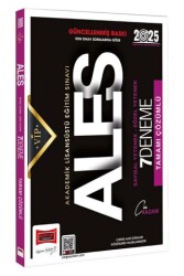 Yargı Yayınevi 2025 ALES Vip Sayısal-Sözel Yetenek Tamamı Çözümlü 7 Deneme - Yargı Yayınevi