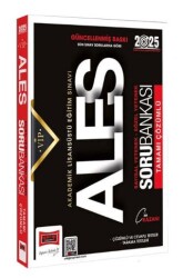 Yargı Yayınevi 2025 ALES Vip Sayısal-Sözel Yetenek Tamamı Çözümlü Soru Bankası - Yargı Yayınevi