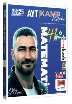 Yargı Yayınevi 2025 AYT 41 Günde Matematik Video Destekli Kamp Kitabı - 1