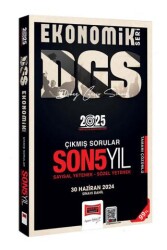 Yargı Yayınevi 2025 DGS Ekonomik Seri Son 5 Yıl Sayısal-Sözel Yetenek Çıkmış Sorular - Yargı Yayınevi