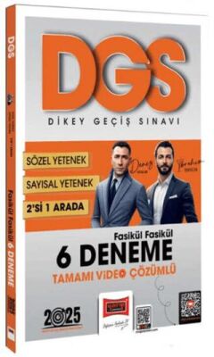 Yargı Yayınevi 2025 DGS Sayısal-Sözel 2`si Bir Arada Fasikül Fasikül 6 Deneme Tamamı Video Çözümlü - 1