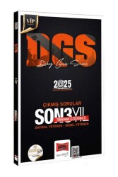 Yargı Yayınevi 2025 DGS VİP Sayısal-Sözel Yetenek Tamamı Çözümlü Son 3 Yıl Çıkmış Sorular - Yargı Yayınevi