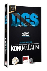 Yargı Yayınevi 2025 DGS VİP Sayısal Yetenek Konu Anlatımı - Yargı Yayınevi