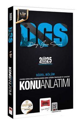 Yargı Yayınevi 2025 DGS VİP Sözel Yetenek Konu Anlatımı - 1