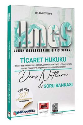 2025 Hukuk Mesleklerine Giriş Sınavı Ticaret Hukuku Ders Notları ve Soru Bankası - 1