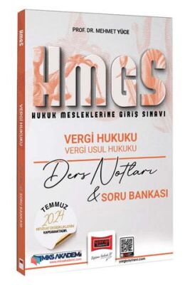 2025 Hukuk Mesleklerine Giriş Sınavı Vergi Hukuku - Vergi Usul Hukuku Ders Notları ve Soru Bankası - 1