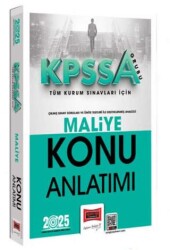 Yargı Yayınevi KPSS-A Grubu Tüm Kurum Sınavları İçin Maliye Konu Anlatımı - Yargı Yayınevi