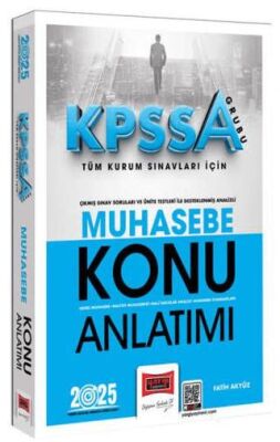 Yargı Yayınevi 2025 KPSS-A Grubu Tüm Kurum Sınavları İçin Muhasebe Konu Anlatımı - 1