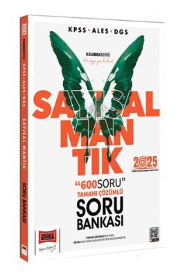 Yargı Yayınevi 2025 KPSS ALES DGS Kelebek Serisi Sayısal Mantık Tamamı Çözümlü Soru Bankası - 1