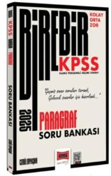 Yargı Yayınevi 2025 KPSS Birebir Serisi Kolay-Orta-Zor Paragraf Soru Bankası - Yargı Yayınevi