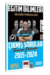 Yargı Yayınevi 2025 KPSS Eğitim Bilimleri Gelişim Psikolojisi Tamamı Çözümlü Çıkmış Sorular - Yargı Yayınevi