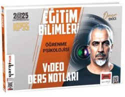 Yargı Yayınevi 2025 KPSS Eğitim Bilimleri Öğrenme Psikolojisi Video Ders Notları - Yargı Yayınevi