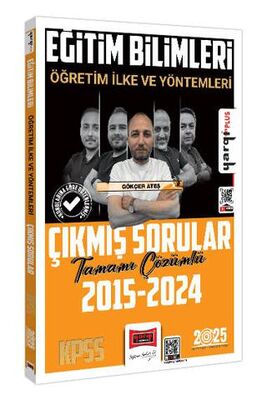 Yargı Yayınevi 2025 KPSS Eğitim Bilimleri Öğretim İlke ve Yöntemleri Tamamı Çözümlü Çıkmış Sorular - 1