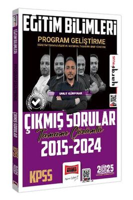 Yargı Yayınevi 2025 KPSS Eğitim Bilimleri Program Geliştirme Öğretim Teknolojileri ve Materyal Tasarımı - Sınıf Yönetimi Tamamı Çözümlü Çıkmış Sorular - 1