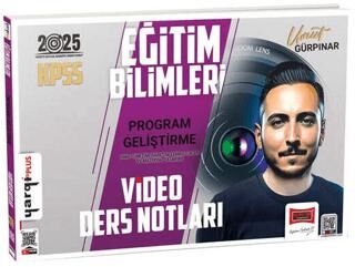 Yargı Yayınevi 2025 KPSS Eğitim Bilimleri Program Geliştirme Sınıf Yönetimi - Öğretim Teknolojileri ve Materyal Tasarımı Video Ders Notları - 1