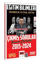 Yargı Yayınevi 2025 KPSS Eğitim Bilimleri Rehberlik ve Özel Eğitim Tamamı Çözümlü Çıkmış Sorular - Yargı Yayınevi