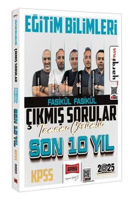 Yargı Yayınevi 2025 KPSS Eğitim Bilimleri Tamamı Çözümlü Fasikül Fasikül Son 10 Yıl Çıkmış Sorular - 1