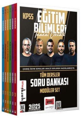 Yargı Yayınevi 2025 KPSS Eğitim Bilimleri Tamamı Çözümlü Modüler Soru Bankası Seti - 1