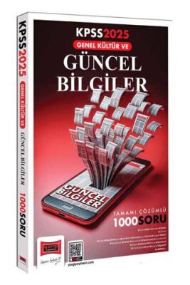 Yargı Yayınevi 2025 KPSS Genel Kültür Güncel Bilgiler Tamamı Çözümlü 1000 Soru - 1