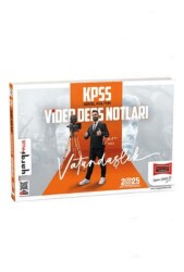 Yargı Yayınevi 2025 KPSS Genel Kültür Vatandaşlık Video Ders Notları - Yargı Yayınevi