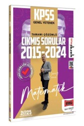 Yargı Yayınevi 2025 KPSS Genel Yetenek Matematik 2015-2024 Konularına Göre Düzenlenmiş Tamamı Çözümlü Çıkmış Sorular - Yargı Yayınevi