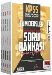 Yargı Yayınevi 2025 KPSS GK-GY Tamamı Çözümlü Modüler Soru Bankası Seti - Yargı Yayınevi
