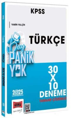 Yargı Yayınevi 2025 KPSS Tamamı Çözümlü Türkçe 30x10 Deneme - 1