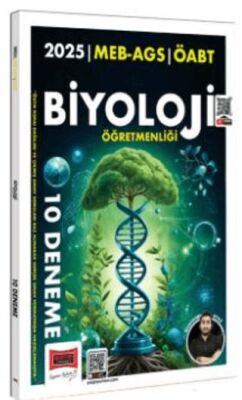 2025 MEB AGS ÖABT Biyoloji Öğretmenliği 10 Deneme - 1