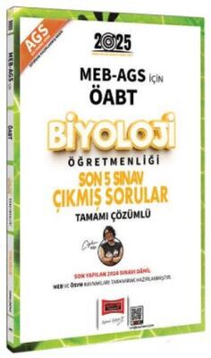2025 MEB-AGS ÖABT Biyoloji Öğretmenliği Son 5 Sınav Çıkmış Sorular - 1