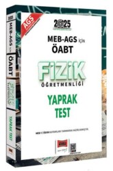 2025 MEB-AGS ÖABT Fizik Öğretmenliği Yaprak Test - Yargı Yayınevi