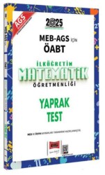 2025 MEB AGS ÖABT İlköğretim Matematik Öğretmenliği Yaprak Test - Yargı Yayınevi