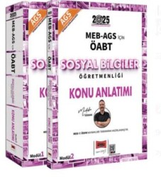 2025 MEB-AGS ÖABT Sosyal Bilgiler Öğretmenliği Konu Anlatımı - Yargı Yayınevi