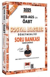 2025 MEB-AGS ÖABT Sosyal Bilgiler Öğretmenliği Soru Bankası - Yargı Yayınevi