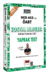 MEB-AGS ÖABT Sosyal Bilgiler Öğretmenliği Yaprak Test - Yargı Yayınevi