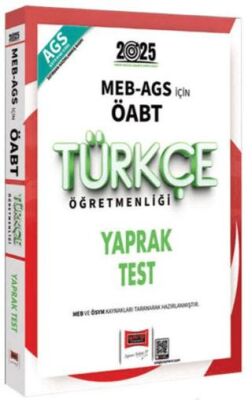2025 MEB-AGS ÖABT Türkçe Öğretmenliği Yaprak Test - 1