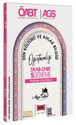 2025 MEB AGS ÖABT DKAB-DHBT Din Kültürü ve Ahlak Bilgisi Öğretmenliği Tamamı Çözümlü 5 Deneme - Yargı Yayınevi