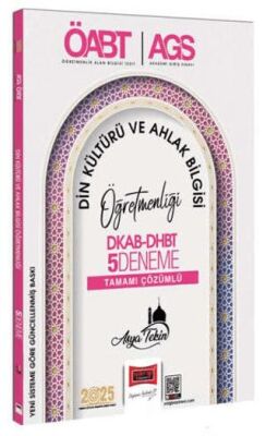 2025 MEB AGS ÖABT DKAB-DHBT Din Kültürü ve Ahlak Bilgisi Öğretmenliği Tamamı Çözümlü 5 Deneme - 1
