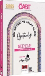 ÖABT DKAB DHBT Din Kültürü ve Ahlak Bilgisi Öğretmenliği Tamamı Çözümlü 5 Deneme - Yargı Yayınevi
