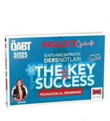 2025 ÖABT İngilizce Öğretmenliği Kapsamlı Pratik Ders Notları The Key Success Pedagogical Grammar - Yargı Yayınevi