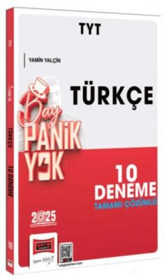 Yargı Yayınevi 2025 TYT Tamamı Çözümlü Panik Yok Türkçe 10 Deneme - 1