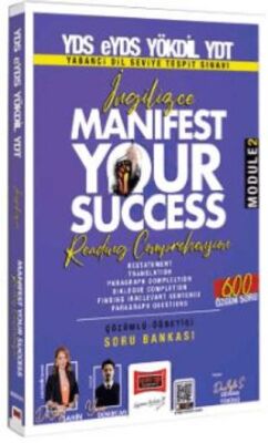 2025 YDS eYDS YÖKDİL YDT İngilizce Manifest Your Success Reading Comprehension Soru Bankası - 1