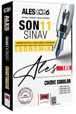 2026 ALES Sayısal-Sözel Yetenek Son 11 Sınav Çıkmış Sorular Ekonomik Baskı - 1