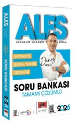 2026 ALES Tamamı Çözümlü Matematik Soru Bankası - Yargı Yayınevi