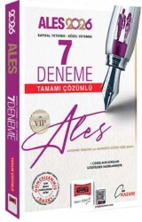 2026 ALES VIP Sayısal-Sözel Yetenek Tamamı Çözümlü 7 Deneme - Yargı Yayınevi