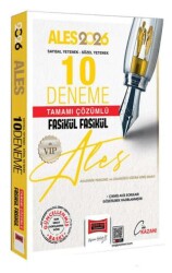 2026 ALES VIP Sayısal-Sözel Yetenek Tamamı Çözümlü Fasikül Fasikül 10 Deneme - Yargı Yayınevi
