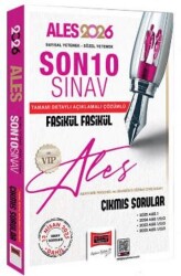 2026 ALES VIP Son 10 Sınav Fasikül Fasikül Çıkmış Sorular 13 Nisan 2025 Sınavı Dahil - Yargı Yayınevi