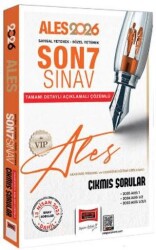 2026 ALES VIP Son 7 Sınav Çıkmış Sorular 13 Nisan 2025 Sınavı Dahil - Yargı Yayınevi