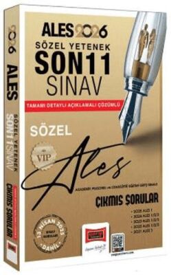 2026 ALES VIP Sözel Yetenek Son 11 Sınav Çıkmış Sorular - 1